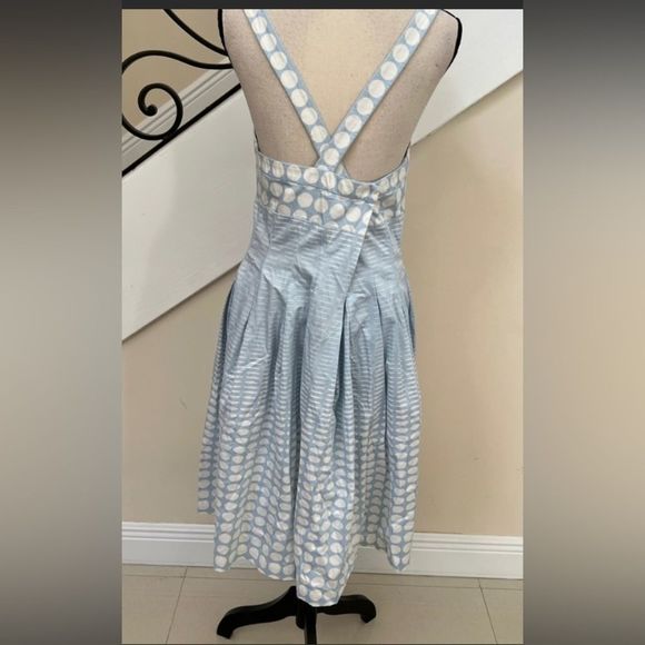 CALVIN KLEIN A-Line Polka Dot Dress - Picture 4 of 5